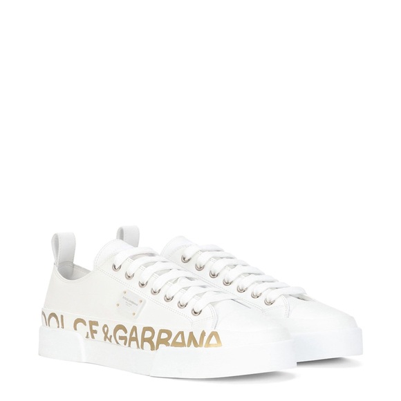 Dolce & Gabbana Logo print low top sneakers - Picture 1 of 3